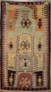 R3567 Hand Woven Konya Kilim Rug
