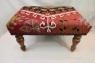 R7738 Handmade Village Kilim Stool