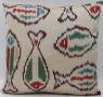 i176 Ikat Silk Cushion Pillow Covers