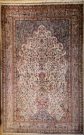 Indian Kashmir silk Carpets R9035