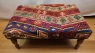 R4520 Kilim Ottoman Coffee Table Stool