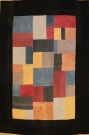 R3425 Kilim Patchwork flat weave rug 