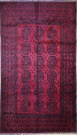 R9303 Large Afghan Red Carpet