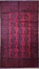 R9303 Large Afghan Red Carpet