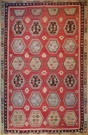 R6842 Large Vintage Turkish Kilim Rug