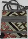 Luxurious handmade Kilim bag H113