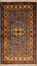 R1055 New Afghan Kazak Rug