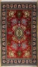 R7401 Persian Old Qum Rug