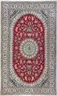 R7978 Persian Silk and wool Nain Carpets