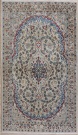 R8464 Persian Silk and wool Nain Rugs