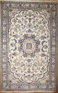 R8699 Persian Silk and wool Nain Rugs