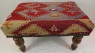 R7037 Rug Store Kilim Footstool