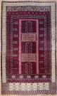 R6471 Antique Saryk Turkmen Rug