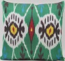 Silk Ikat Pillow Cushion Covers - i216