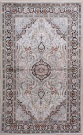 R7395 Silk Indian Kashmir Rug