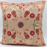 C27 Silk Suzani Cushion Cover