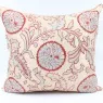 C72 Silk Suzani Cushion Cover