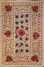 R4879 Silk Suzani Embroidery Rugs