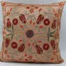 C16 Silk Suzani Pillow Cover