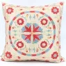 C81 Silk Suzani Pillow Cover