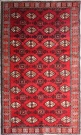 R5798 Vintage Turkmenistan Tekke Carpet