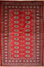 R8637 Traditional Pakistan Bokhara Rug