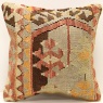 S418 Turkish Kilim Cushion Cover 