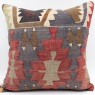 L707 Turkish Kilim Cushion Cover