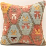 S483 Turkish Kilim Pillow Cushion Cover