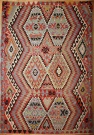 Turkish Vintage Kilim Rug R8009