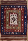 R7712 Turkish Vintage Konya Kilim Rug