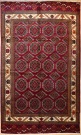 R5837 Turkoman Yomut Carpet