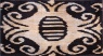 P5 Uzbek Velvet Ikat Cushion Cover