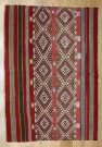 R8176 Village Turkish Cicim Kilim Rugs