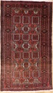 R3020 Vintage Baluch Persian Rug