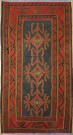 F309 Vintage Caucasian Kazak Kilim Rug