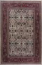 R7902 Vintage Hereke Turkish Carpet