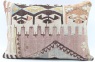 D445 Vintage Kilim Lumbar Pillow Cover