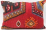 D447 Vintage Kilim Lumbar Pillow Cover