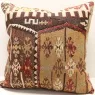 XL482 Vintage Kilim Lumbar Pillow Cover 