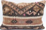 D208 Vintage Kilim Lumbar Pillow Cover