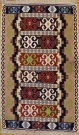 R2623 Vintage Konya Turkish Kilim Rugs