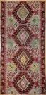 R7363 Vintage Kula Turkish Kilim Rug