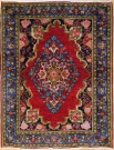 R7442 Vintage Persian Hamadan Rug