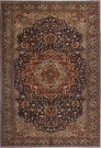 R6754 Vintage Persian Isfahan Carpet