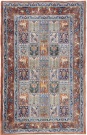 R7392 Vintage Persian Qum Rugs