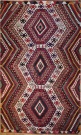R7173 Vintage Turkish Antalya Kilim Rug