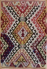 R7882 Vintage Turkish Antalya Kilim Rug