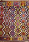 R8714 Vintage Turkish Antalya Kilim Rug