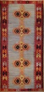 R5575 Vintage Turkish Emirdag Kilim Rug